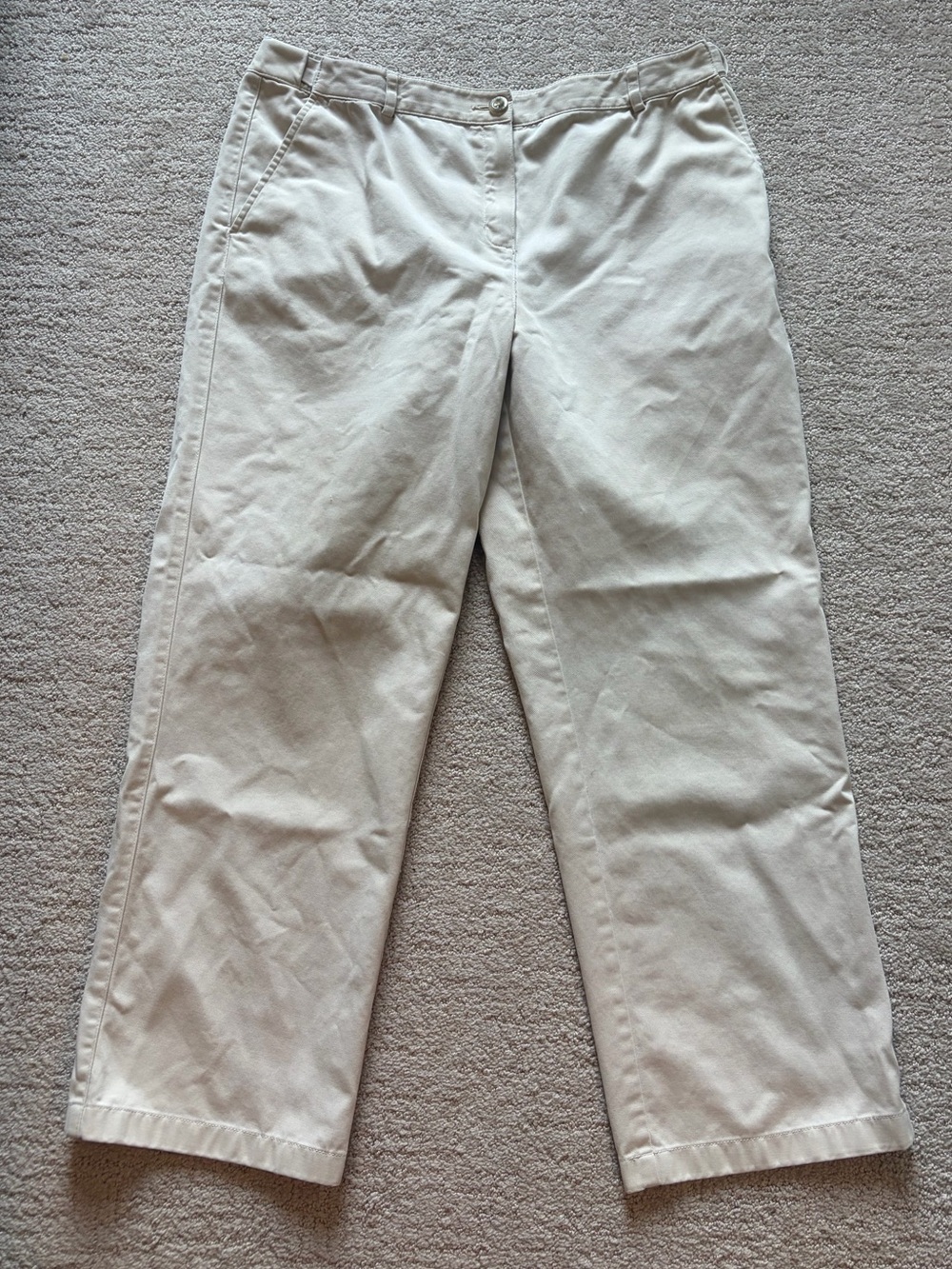 L.L Bean Khaki Chino Pants